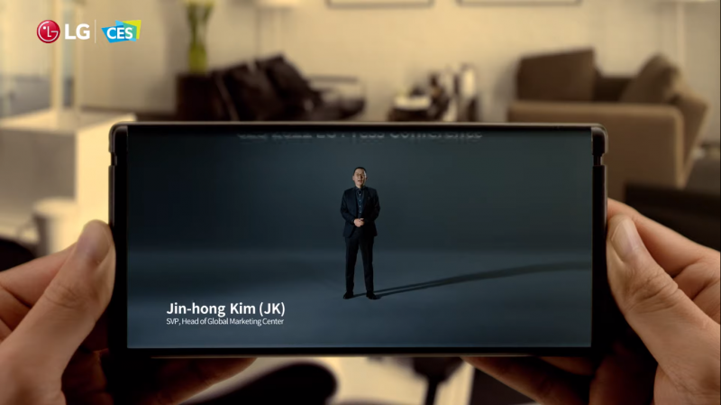 [CES 2021] LG hé lộ smartphone màn hình cuộn LG Rollable và sẽ ra mắt trong năm nay