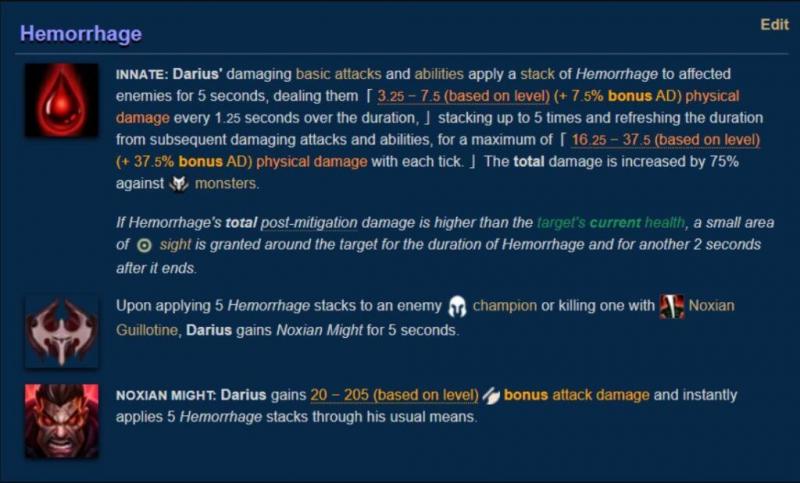 LMHT: Người chơi phát hiện lỗi khiến cho Darius gây nhiều sát thương thêm từ nội tại