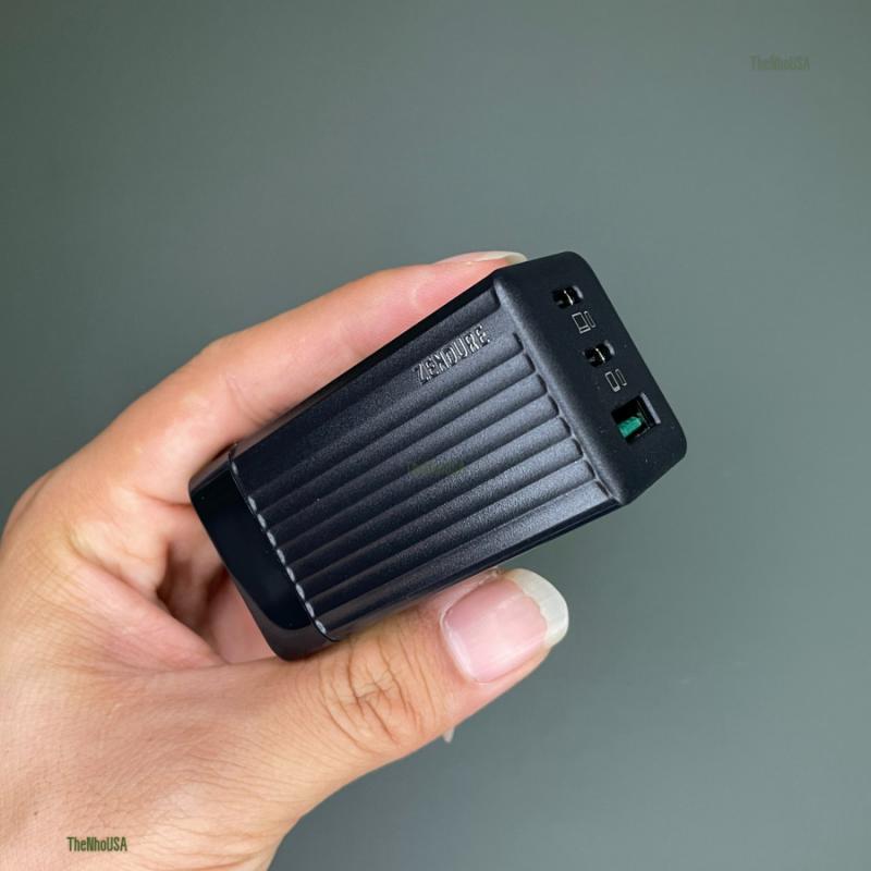 Review Trên tay củ sạc nhanh Zendure Superport S3Pro – 65w [2 Type C + 1 Type A] model 2021
