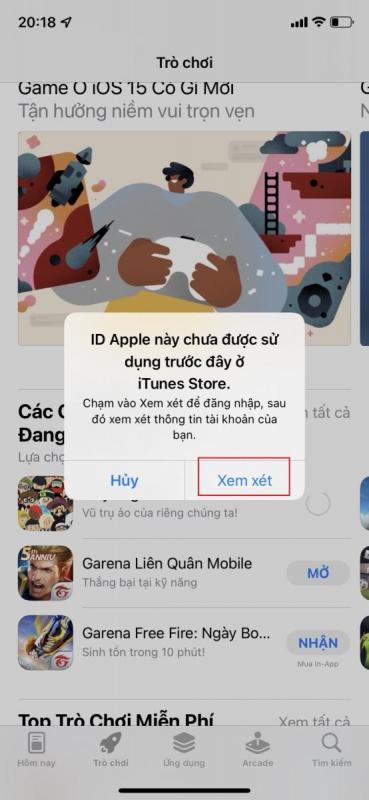 Hướng dẫn sửa lỗi ID Apple này chưa được sử dụng ở iTunes Store » Cập nhật tin tức Công Nghệ mới nhất | Trangcongnghe.vn