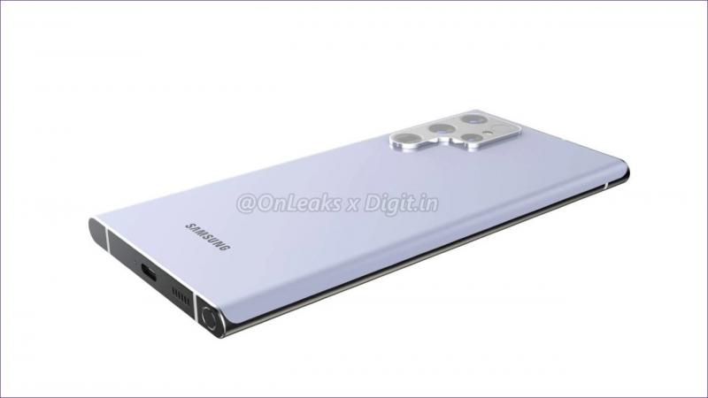 Render Galaxy S22 Ultra: Ngoại hình Note 20, thiết kế cụm camera mới