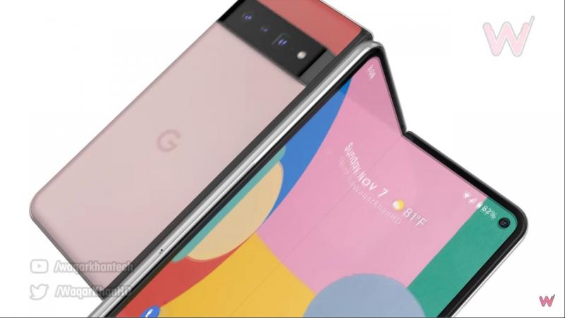 Google Pixel Fold lộ ảnh render, thiết kế trông giống Galaxy Z Fold3
