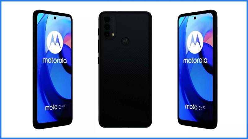 Motorola Moto E30 lộ sạch thiết kế: Vẻ ngoài đơn giản, camera 48MP,...