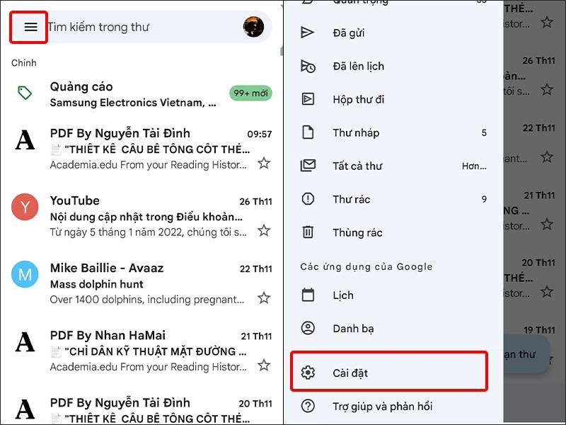Cách bật thông báo Gmail trên điện thoại, máy tính đơn giản nhất » Cập nhật tin tức Công Nghệ mới nhất | Trangcongnghe.vn