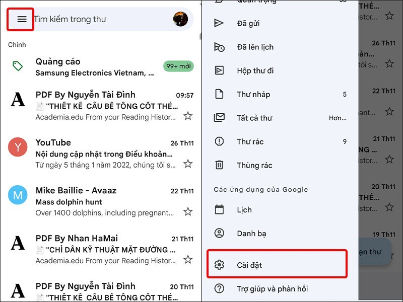 Cách bật thông báo Gmail trên điện thoại, máy tính đơn giản nhất