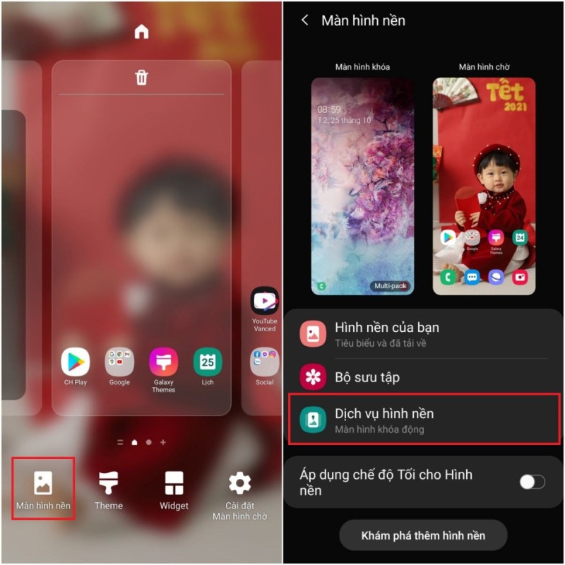 Đây là cách thay đổi hình nền màn hình khóa tự động trên điện thoại Samsung » Cập nhật tin tức Công Nghệ mới nhất | Trangcongnghe.vn