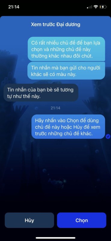 Cách đổi hình nền Messenger trên iPhone năm 2024 đã trở nên dễ dàng hơn bao giờ hết. Bạn không chỉ có thể tải về những bức ảnh chất lượng cao từ kho ảnh riêng của mình, mà còn có thể trải nghiệm các hiệu ứng mới lạ giúp hình nền của Messenger trên iPhone thêm đẹp và sinh động hơn bao giờ hết. Đừng ngại khám phá công nghệ mới và cho mình một trải nghiệm tuyệt vời khi đổi hình nền Messenger trên iPhone nhé!