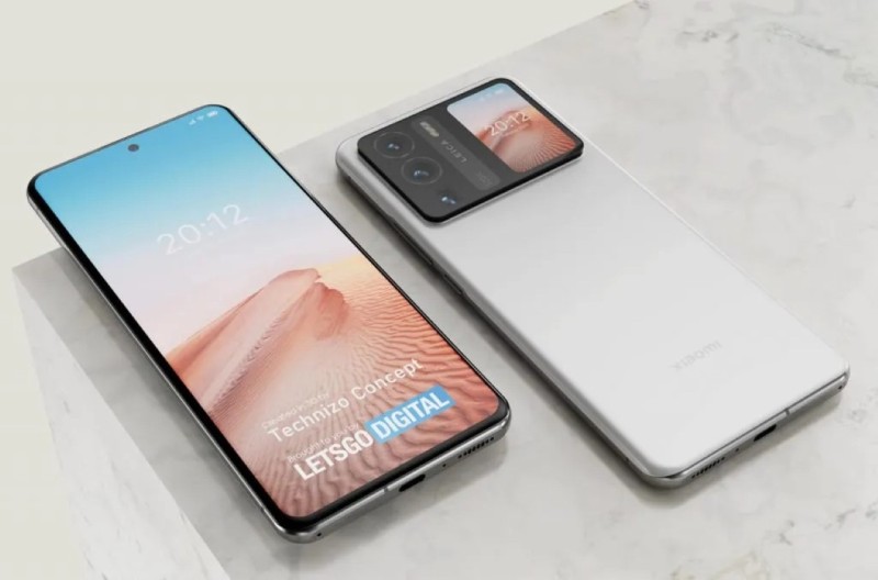 Xiaomi 12 Ultra lộ diện trong ảnh render mới: Màn hình phụ to hơn