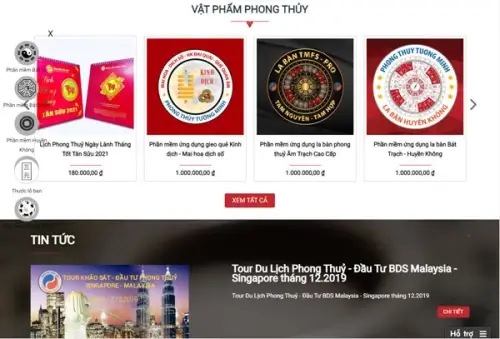 Thiết kế website bán đồ phong thủy uy tín, chuyên nghiệp » Cập nhật tin tức Công Nghệ mới nhất | Trangcongnghe.vn