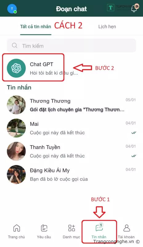Hướng dẫn cách dùng Chat GPT trên app Askany - trợ thủ AI hot nhất hiện nay, miễn phí 100%