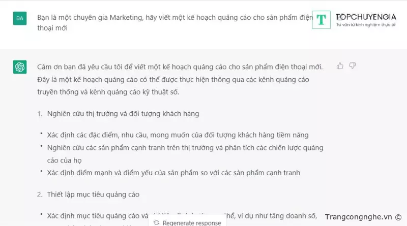 Hướng dẫn cách dùng Chat GPT trên app Askany - trợ thủ AI hot nhất hiện nay, miễn phí 100%