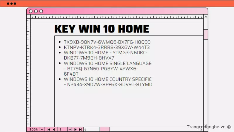 Tổng Hợp Bộ Key Cài Đặt Win 10 Pro 2018 Bản Quyền - Thử Là Thành 100% » Cập  Nhật Tin Tức Công Nghệ Mới Nhất | Trangcongnghe.Vn