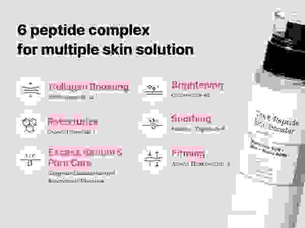 Sở hữu làn da không tì vết - Một serum, sáu peptide và nhiều tác dụng ...