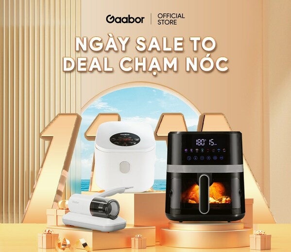 Gaabor 11.11 ĐẠI TIỆC SIÊU SALE: Đồ xịn giá tốt cho bếp sạch thơm tho, nhà cửa gọn gàng