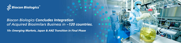 Biocon Biologics hoàn thành việc hợp nhất hoạt động kinh doanh thuốc sinh học tương tự đã được mua lại tại gần 120 quốc gia