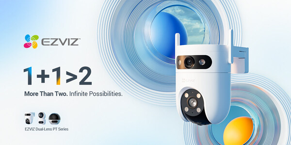 EZVIZ ra mắt dòng Camera ống kính kép H9c đột phá - vừa di chuyển linh động, vừa hoạt động độc lập lẫn liên kết chặt chẽ vô cùng thông minh: mẫu sản phẩm mới cung cấp khả năng bảo vệ toàn diện cho khu vực ngoài trời một cách hoàn toàn tự động.