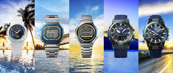 Kỷ niệm 50 năm ra mắt đồng hồ Casio với chiếc đồng hồ lấy cảm hứng từ concept hoàn toàn mới mang tên "Sky and Sea"