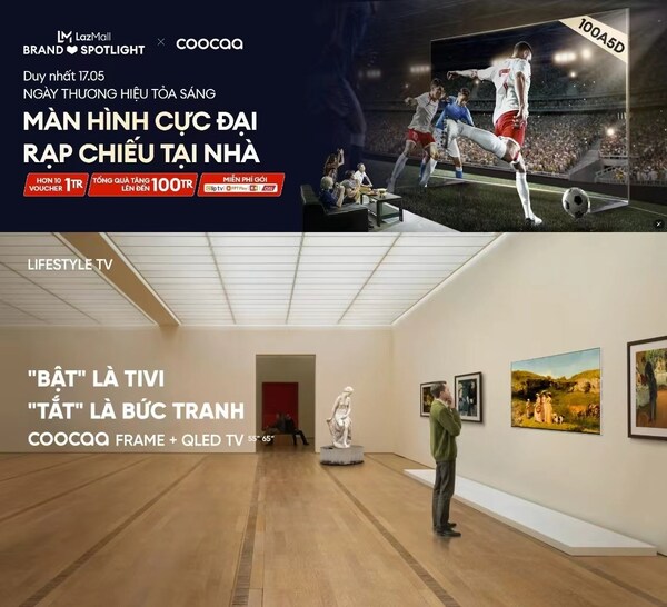 Khuyến mãi lớn của coocaa TV bắt đầu
