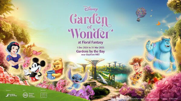 Cây cảnh cắt tỉa hình các nhân vật nổi tiếng Disney và Pixar ra mắt tại Singapore