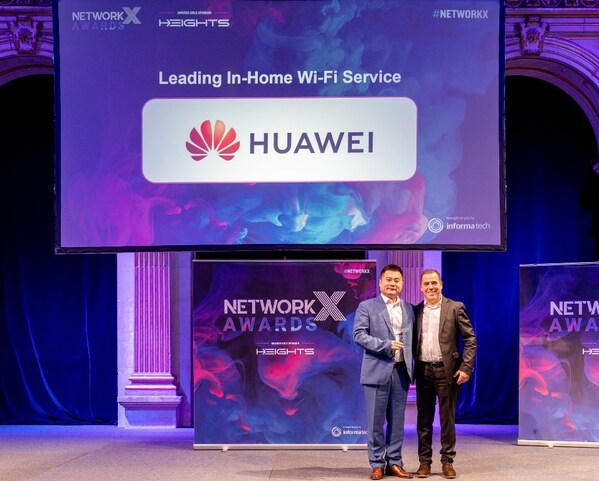 Huawei iFTTR OptiXstar F50 giành giải thưởng "Dịch vụ Wi-Fi hàng đầu tại nhà" tại Network X BBWF 2024