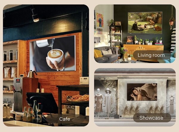 TV khung tranh Coocaa: Biến không gian thành "Chill Zone" chuẩn Gen Z