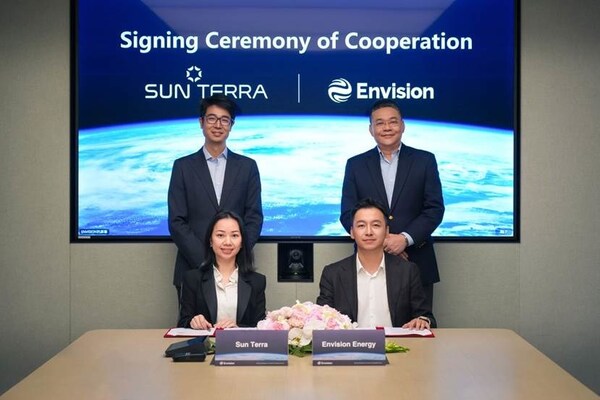 Envision Energy hợp tác với SUN Terra xây dựng hệ sinh thái lưu trữ năng lượng toàn chuỗi