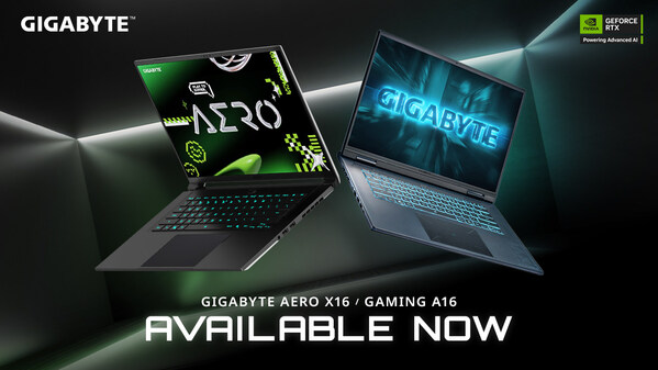 GIGABYTE ra mắt máy tính AI - GIGABYTE AERO X16 và GIGABYTE GAMING A16 đã chính thức lên kệ