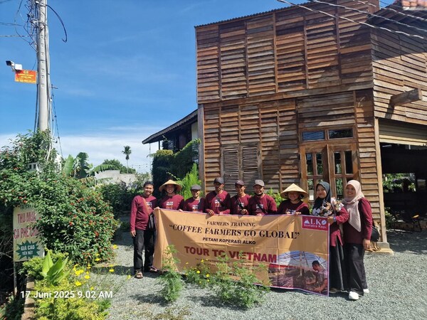 Từ Kerinci đến Đà Lạt: ALKO hỗ trợ nông dân vượt qua giới hạn và học hỏi từ Việt Nam vì tương lai cà phê Indonesia