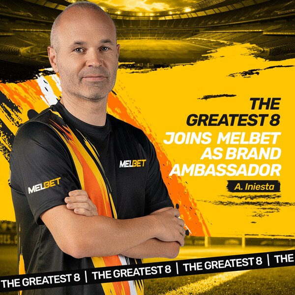 Andrés Iniesta, đại sứ chơi đẹp của MelBet