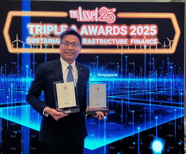Cathay United Bank Chi nhánh Hồng Kông giành được hai giải thưởng lớn tại giải thưởng Triple A Sustainable Infrastructure Awards của The Asset