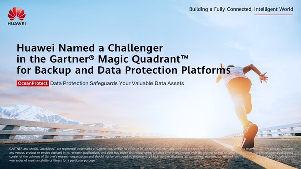 Huawei được vinh danh thuộc nhóm Challenger trong báo cáo Magic Quadrant™ về nền tảng sao lưu và bảo vệ dữ liệu của Gartner®