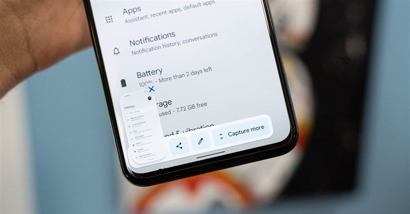 Cách chụp màn hình cuộn trên điện thoại Android đơn giản, nhanh chóng