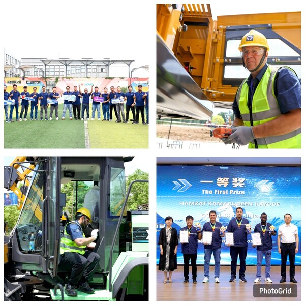 XCMG nâng cao năng lực dịch vụ hậu mãi toàn cầu với cuộc thi kỹ năng thế giới đầu tiên