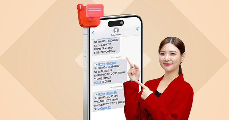 Cách hủy SMS Banking Techcombank nhanh chóng, đơn giản