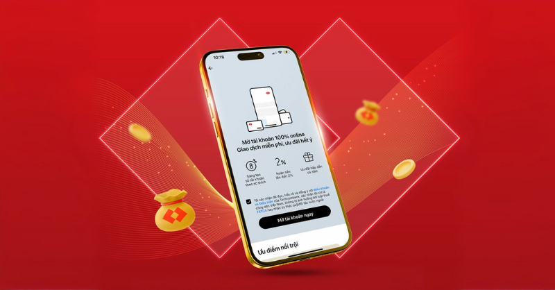 Hướng dẫn mở tài khoản Techcombank online nhanh chóng
