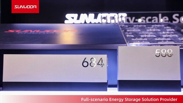 Sunwoda ra mắt toàn cầu cell pin lưu trữ năng lượng 684Ah & 588Ah tại RE+ 25, trao quyền cho các ứng dụng đa dạng