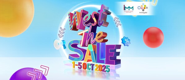 West The Sale 2025 trở lại IMM và Westgate với ưu đãi lên đến 90%