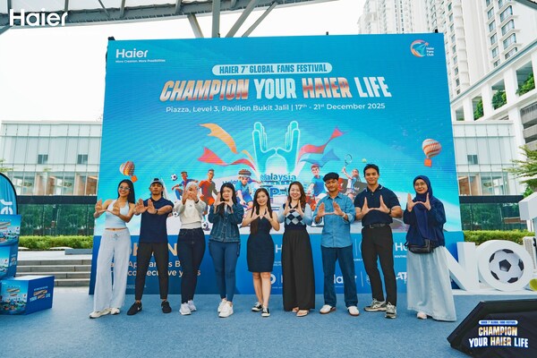 Haier Malaysia chào đón Lễ hội người hâm mộ toàn cầu lần thứ 7 với trải nghiệm pop-up nhập vai tại Pavilion Bukit Jalil