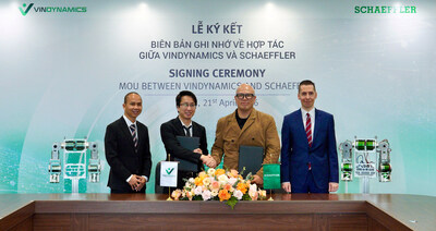 Schaeffler và VinDynamics ký kết hợp tác chiến lược nhằm thúc đẩy công nghệ robot hình người