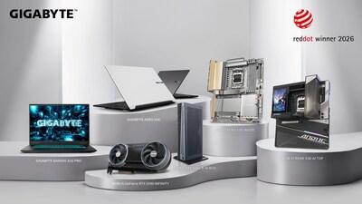 GIGABYTE giành Giải thưởng Thiết kế Red Dot cho dòng sản phẩm AI