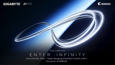 GIGABYTE mang chủ đề ENTER INFINITY đến COMPUTEX 2026, giới thiệu hệ sinh thái AI và các trải nghiệm điện toán sống động