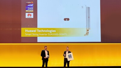 Biến tần chuỗi thông minh 506 kW của Huawei giành giải Smarter E AWARD tại Intersolar Europe 2026
