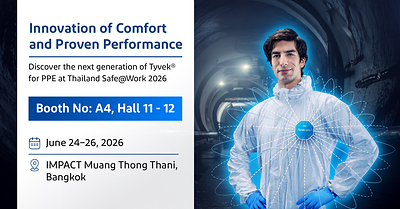 DuPont sẽ ra mắt cải tiến mới trong dòng Tyvek® tại Safe@Work 2026 ở Thái Lan