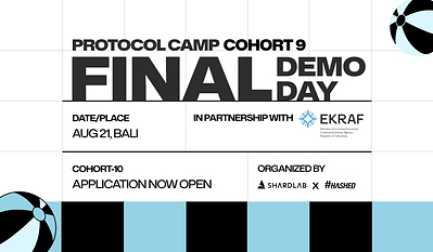 ShardLab và EKRAF của Indonesia mở rộng quan hệ đối tác về nhân tài Blockchain khi Protocol Camp Cohort 9 bế mạc tại Bali