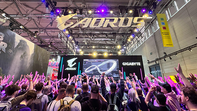 GIGABYTE thu hút game thủ tại Gamescom 2026 với AORUS INFINITY và trải nghiệm chơi game đắm chìm