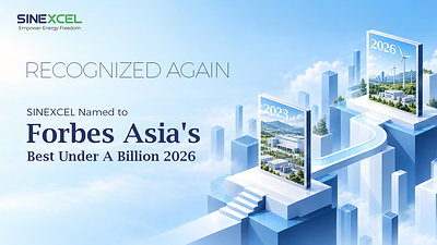 SINEXCEL được vinh danh trong danh sách Best Under A Billion 2026 của Forbes Asia lần thứ hai